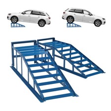2 x Auffahrrampe Rampe blau