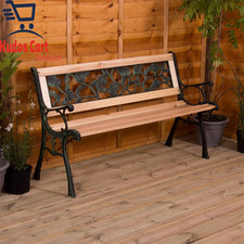 Rosenstil Gartenbank 3-Sitzer