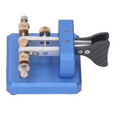 Morse Code Key Double Paddle Automatic CW Kurzwellen-Telegramm Tapper Für T BA