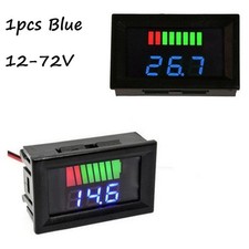 LED Digital Voltmeter Batterie