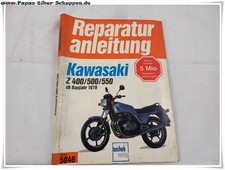 Reparaturanleitung Kawasaki Z400 Z500 Z550 ab 1979 Reparatur Werkstatthandbuch