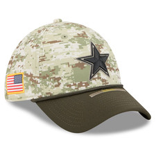 Dallas Cowboys Cap Salute To Service 2025 39Thirty NFL New Era Kappe M /L