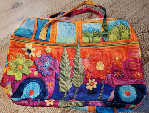 Hippie reisetasche van - hippie, im