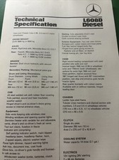 Mercedes Benz L608D Diesel