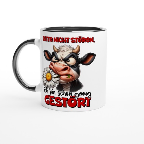 Lustige kuh tasse - lustige, spruch