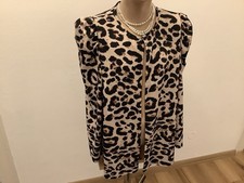 Lang Ärmliche, Neuwertige Jacke Mit Leopardenmuster Wenig Getragen