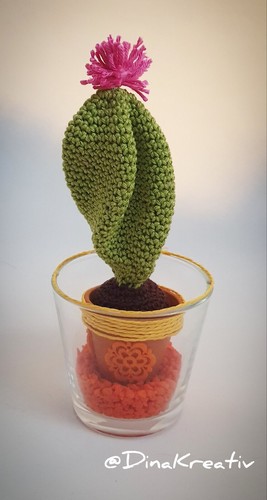 Gehäkelter san pedro kaktus - gehäkelter,