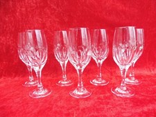 7 edle Kristallgläser  , Nachtmann Sonja