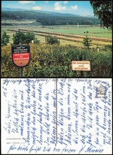 Ansichtskarte  Zonengrenze im