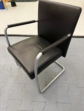 Freischwinger Stühle in Leder