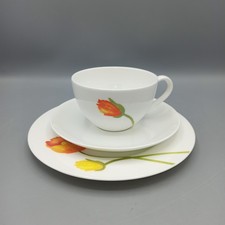 Villeroy & Boch V&B Iceland Poppies Gedeck Frühstückstasse Teller Untertasse Top