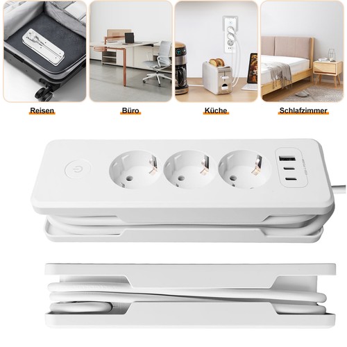 Steckdosenleiste mit usb und - usb, a