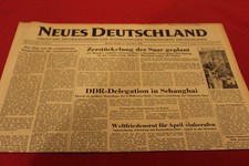 DDR Zeitung 16. Dezember 1955 Neues Deutschland * Super Geschenk 70. Geburtstag