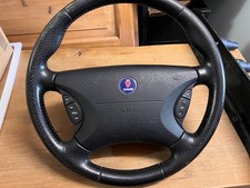 Saab 9-3 9-5 YS3E YS3D Aero Lenkrad Leder Lederlenkrad 5201033 - OHNE AIRBAG