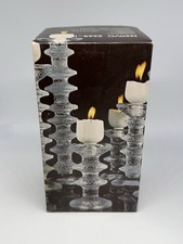 Iittala Festivo 4-Ringe Kerzenständer Festivo 2665 TIMO SARPANEVA in OVP