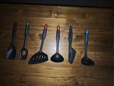 Tupperware Küchenhelfer im Set 6 Stück Utensilien Tupper Bunt 