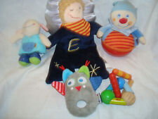 5tlg Jako-o/ HABA Stehaufmännchen Engel Kuschelpuppe  Greifling Lämmchen Maus?