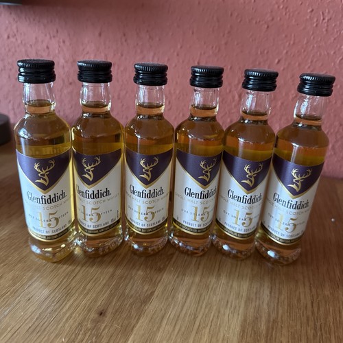 Miniatur fla glenfiddich 15 - fla.,