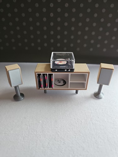 Puppenhaus musikschrank mit - musikschrank,
