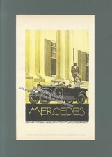 Mercedes Daimler Motoren Stuttgart Plakat v. Ludwig Hohlwein Original um 1920 63