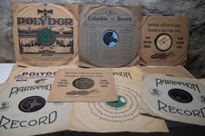 10 alte Schellack Platten