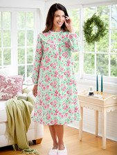 Lanz Nantucket Rose Cotton