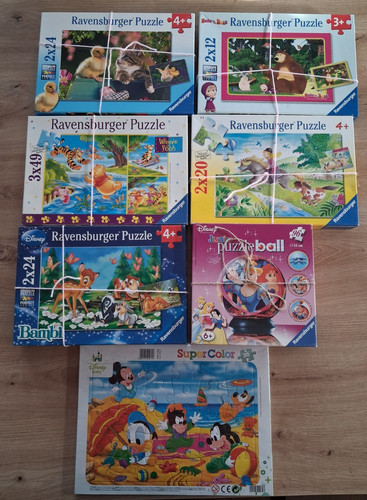 Ravensburger puzzle ab 3 - (ab,