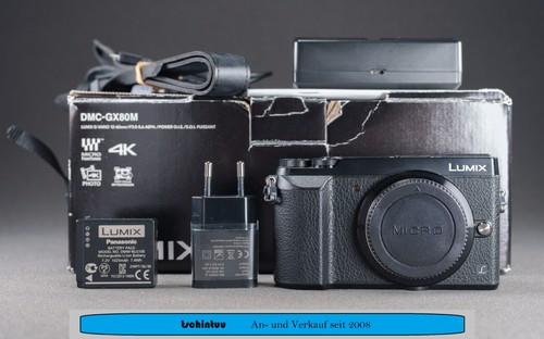Panasonic lumix gx80 0mp - panasonic, 16.0mp