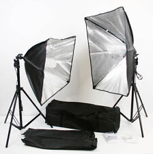 2X ESDDI Softbox Beleuchtungs Set 50x 70 cm Studioleuchten Fotostudio