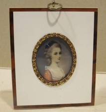 Miniatur Lupen Malerei um 1900