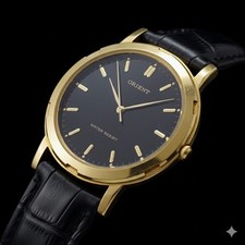 Orient Herrenuhr Goldfarben -