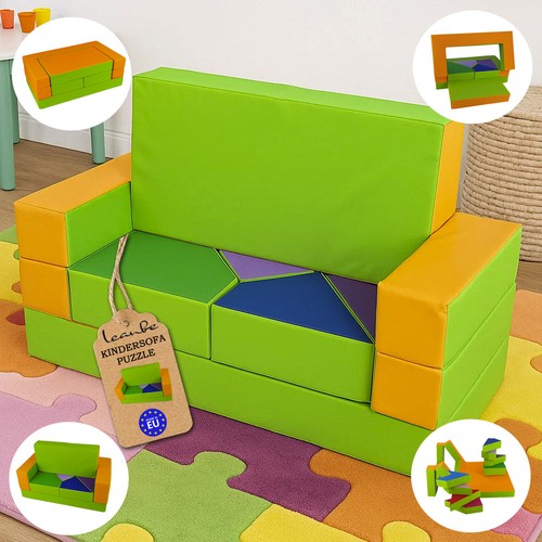 Leanbe kindersofa 4in1 puzzle - leanbe,