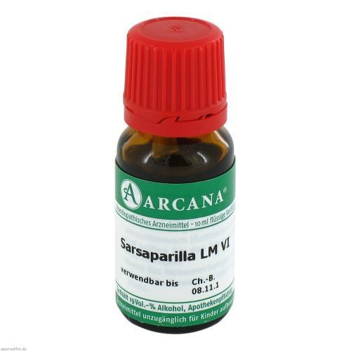 Sarsaparilla dilution 10 - lm,