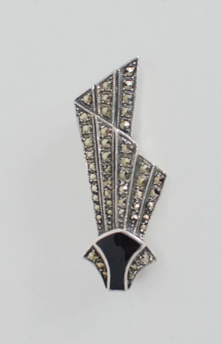 Große art deco 925 silber - deco,