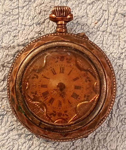 Alte damen taschenuhr defekt - alte, damen-taschenuhr;