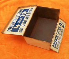 Orienta Stern Orient Zigarette Verkaufsaufsteller 20er Blechdose Werbung Reklame