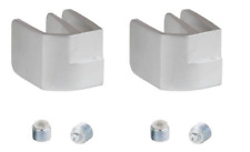 2x Glastürgriff Klemmgriff