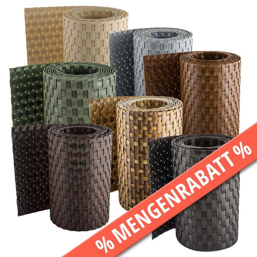 Sichtschutz rattan - sichtschutz, pe-rattan