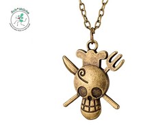 Anhänger Koch Schädel Messer