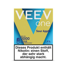 Veev Sour Apple One Pods – 6er Sparpaket | 5 kaufen, 6 erhalten