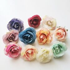 200 Stück Rosen Künstliche Blumen Rosenköpfe Hochzeit DIY Deko Seide Rosenblüten