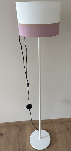 Moderne stehlampe weiß rosa - stehlampe, weiß/rosa