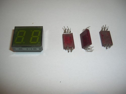 Segment anzeige von rft typ - , 7-segment-anzeige