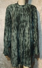 M & S MODE KLEINER KRAGEN TUNIKA SHIRT Gr. 50 52 54