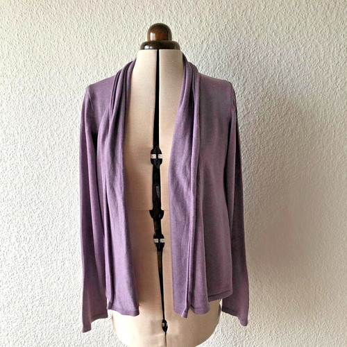 ღ elegante strickjacke lila - elegante,