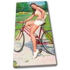 Vintage Girl Poster Sexy Retro