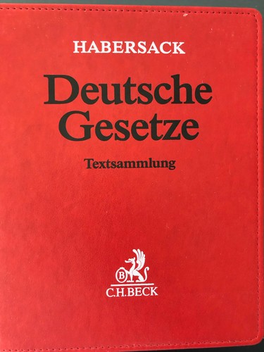 Deutsche gesetze hafersack - deutsche,
