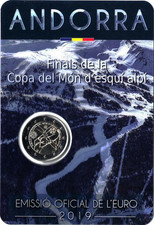 2 Euro Andorra 2019 Coincard -
