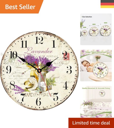 Kleine vintage wanduhr - cm,