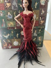 Fashion Royalty Kleid, Rot -